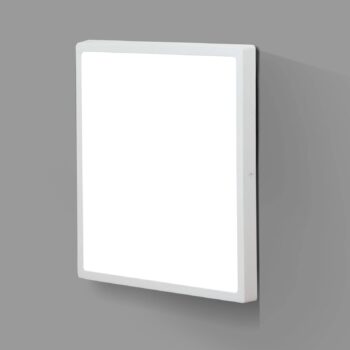 Hranaté nástenné LED svietidlo Lero 40 x 40 cm