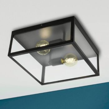 Hranaté stropné svietidlo Charterhouse