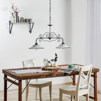 Hravá závesná lampa I BILIARDI 2-plameňová