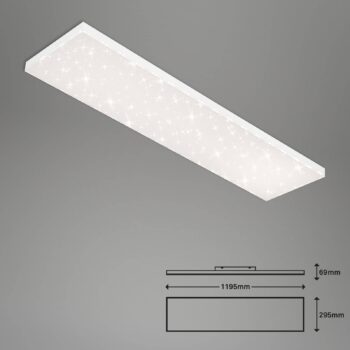 Hviezdne nebo LED Frameless CCT, 120 x 30 cm