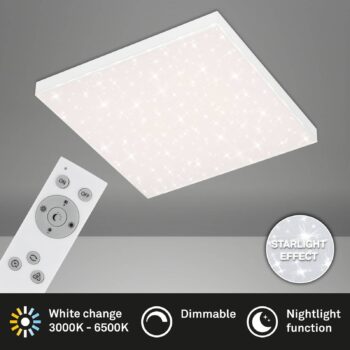 Hviezdne nebo LED Frameless CCT, 45 x 45 cm