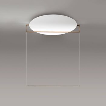 ICONE Essenza LED svietidlo 927 Ø90cm biela/bronz