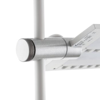 ICONE GiuUp LED stropná podložka, stmievateľná, biela