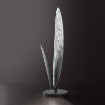 ICONE Masai stolová lampa 927 výška 74cm strieborná/železo