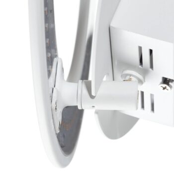 ICONE Vera LED nástenné svietidlo 930 Ø31cm biela/biela