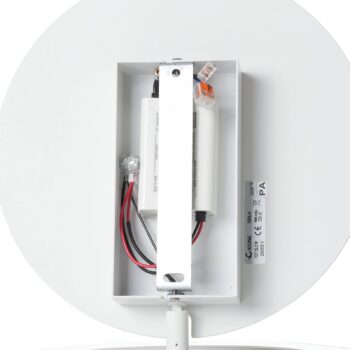 ICONE Vera LED nástenné svietidlo 930 Ø31cm biela/biela