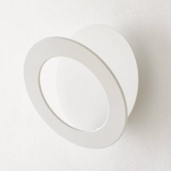 ICONE Vera LED nástenné svietidlo 930 Ø31cm biela/biela