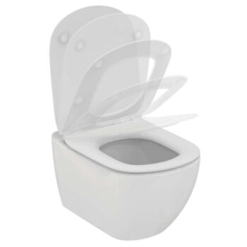 IDEAL STANDARD - Tesi Závesné WC s doskou SoftClose, AquaBlade, biela T354601