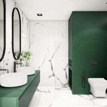 INVENA - Umývadlová batéria vysoká GLAMOUR TREND čierna BU-02-W04-V