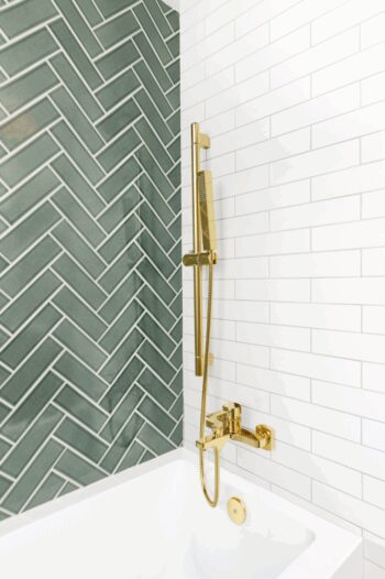 INVENA - Vaňová batéria GLAMOUR TREND zlato BW-02-009-V