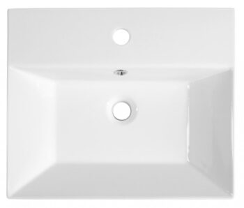 ISVEA - SISTEMA Keramické umývadlo 50x42cm, biela 10SF50051