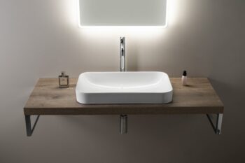 ISVEA - SOTT AQUA Keramické umývadlo 60x38cm, biela 10SQ50060