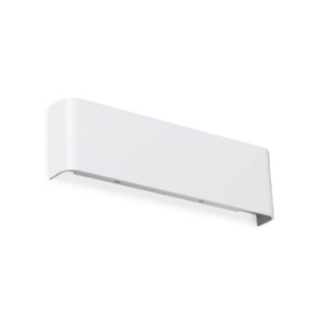 Ideal Lux LED nástenné svetlo Delta, biela, šírka 30 cm, smer svetla nahor/nadol