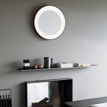 Ideal Lux LED stropné svietidlo Planet, čierne, Ø 60 cm, kov