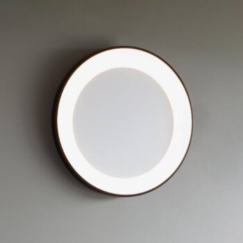 Ideal Lux LED stropné svietidlo Planet, čierne, Ø 60 cm, kov