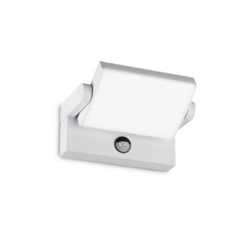 Ideal Lux LED vonkajšie nástenné svietidlo Swipe Sensor, biela, IP54
