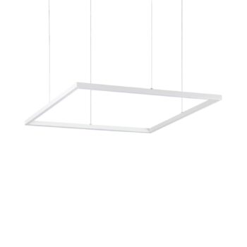 Ideal Lux LED závesné svietidlo Oracle Slim 70 x 70 cm biela 3.000 K