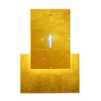 Ingo Maurer 24 Karat Blau Flat nástenné svietidlo