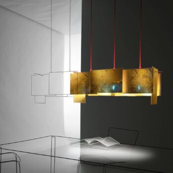 Ingo Maurer 24 Karat Blau M – doplnková sada 450cm