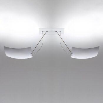 Ingo Maurer 2x18x18 stropné LED svietidlo 2-pl.