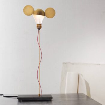 Ingo Maurer I Ricchi Poveri Stolná lampa Toto, zlatá