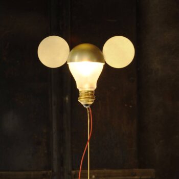 Ingo Maurer I Ricchi Poveri Stolná lampa Toto, zlatá