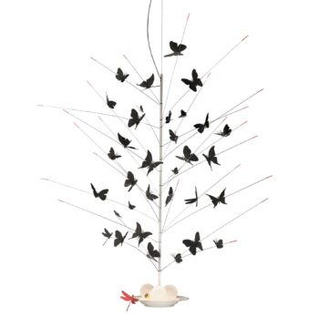 Ingo Maurer Súprava motýľov čierna