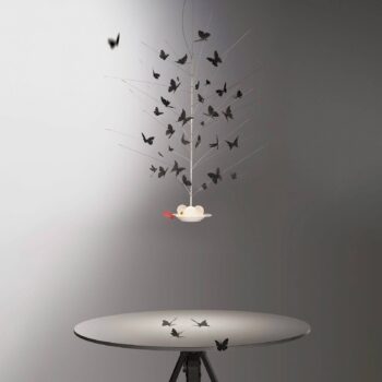 Ingo Maurer Súprava motýľov čierna