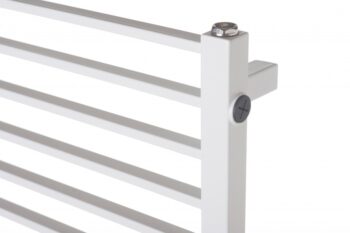 Instalprojekt - Kúpeľňový radiátor PIKO - Pripojenie radiátora - Spodná pripojenie, Radiátory - Farebné prevedenie HL - Biela, Rozmer radiátora HL - 630 × 1329 mm, výkon 658 W RADPIK601335