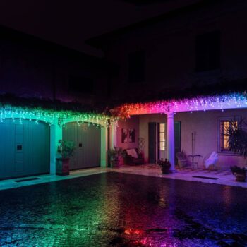 Inteligentná LED svetelná clona Twinkly pre aplikáciu, RGBW