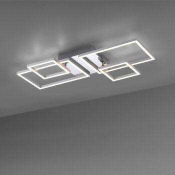 Iven LED stropné svietidlo, oceľ, 32,4x30cm