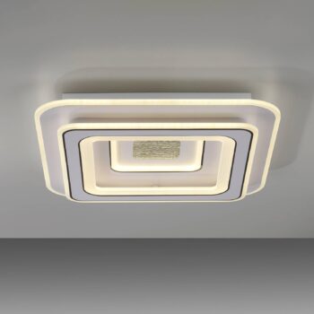 JUST LIGHT. LED stropné svietidlo Tolago, 49x49 cm, CCT, stmievateľné