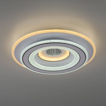 JUST LIGHT. LED stropné svietidlo Tolago, Ø 40 cm, CCT, stmievateľné