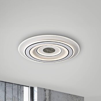 JUST LIGHT. LED stropné svietidlo Tolago, Ø 40 cm, CCT, stmievateľné