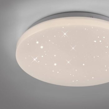 JUST LIGHT. LED stropné svietidlo Uranus, plast, 3 000 K