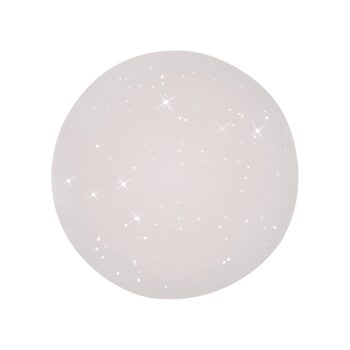 JUST LIGHT. LED stropné svietidlo Uranus, plast, 3 000 K