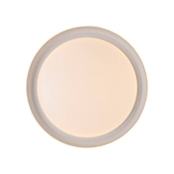 JUST LIGHT. Sati LED stropné svietidlo, plast, biela
