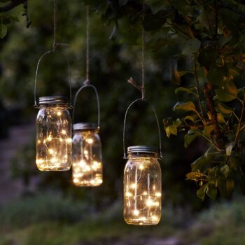 Jamjar – skvelá solárna dekoračná lampa zo skla