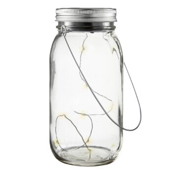 Jamjar – skvelá solárna dekoračná lampa zo skla