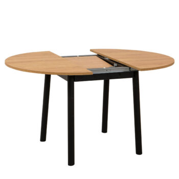 Jedálenský stôl Oliver Oak Black