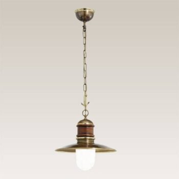 Jedno-plameňová závesná lampa Faro 31 cm