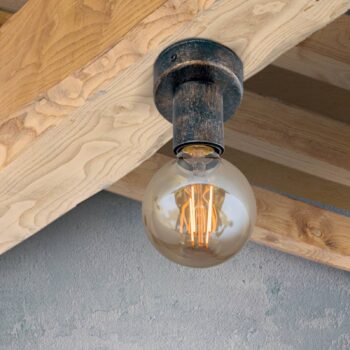 Jednoduché vintage stropné svietidlo Rati