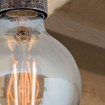 Jednoduché vintage stropné svietidlo Rati