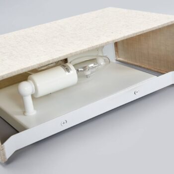 Jemne navrhnuté textilné nástenné svietidlo Peter