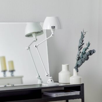 Jieldé Aicler AIC373 stolná lampa, biela