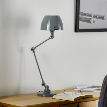 Jieldé Aicler AIC373 stolná lampa, sivá