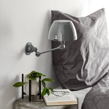 Jieldé Aicler AIC701 kĺbové nástenné svetlo sivé