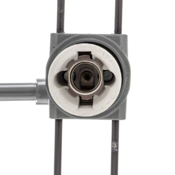 Jieldé Aicler AIC701 kĺbové nástenné svetlo sivé