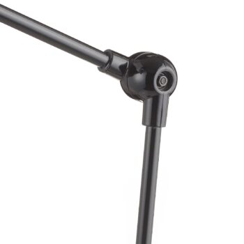 Jieldé Aicler AIC833 stojaca lampa 80+30 cm čierna