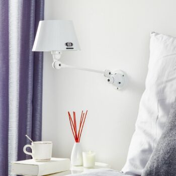 Jieldé Aicler AID301 nástenné svetlo kĺb biele